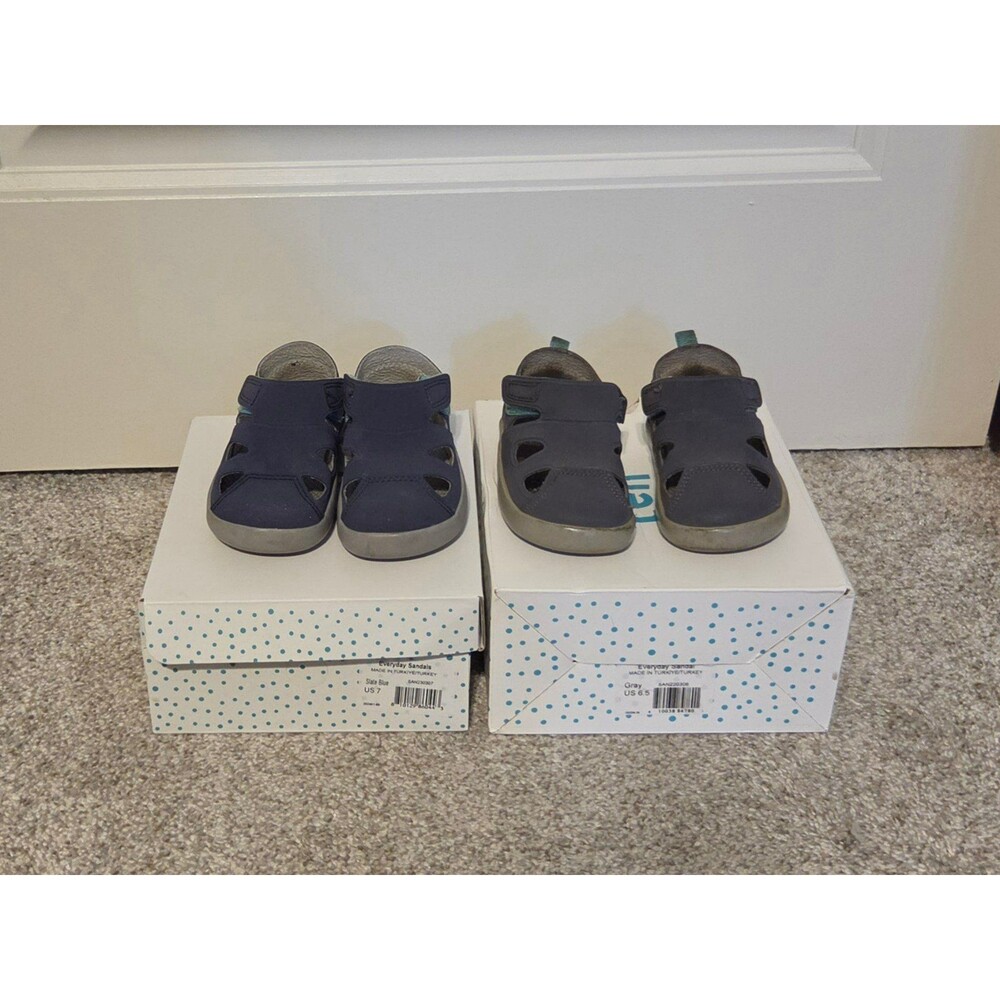 Ten Little Everyday Sandals Lot
